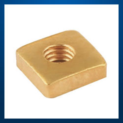 Brass Square Nuts