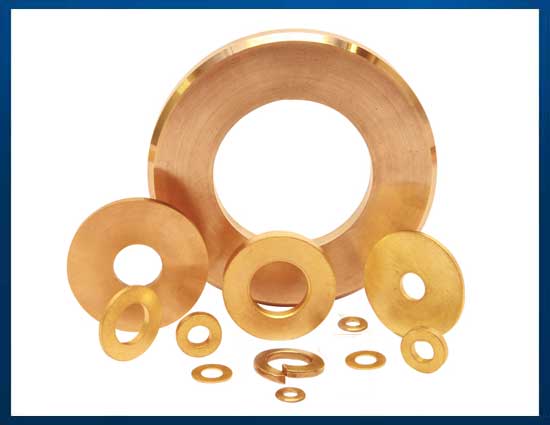 Brass Washers Plain Washers Penny Washers Copper Washers Sealing Washers Pressed Washers Brass Thick Heavy Washers Flat Washers First Brass Parts India